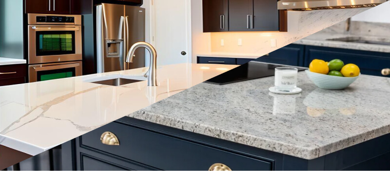 Quartz Worktops vs. Granite Worktops